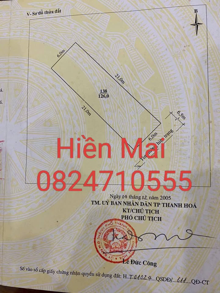 Nhà riêng Phường Trường Thi, TP Thanh Hóa 140m² - Ô tô đỗ cửa thoải mái!