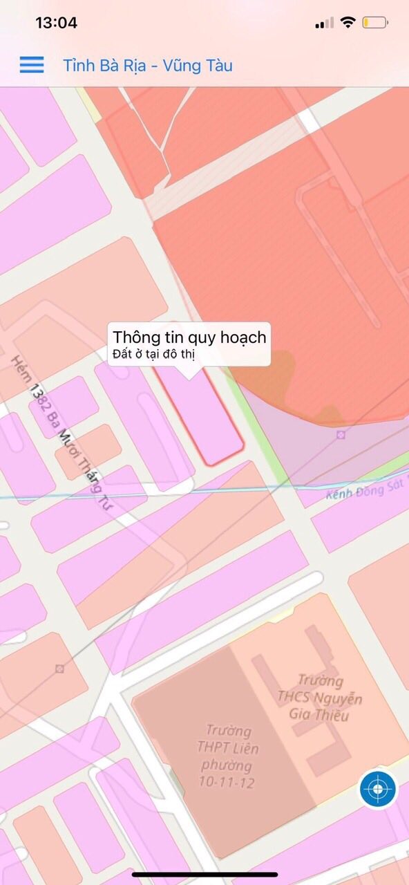 Đất nền Vũng Tàu 70.4m² giá 590 triệu - Sổ hồng chính chủ