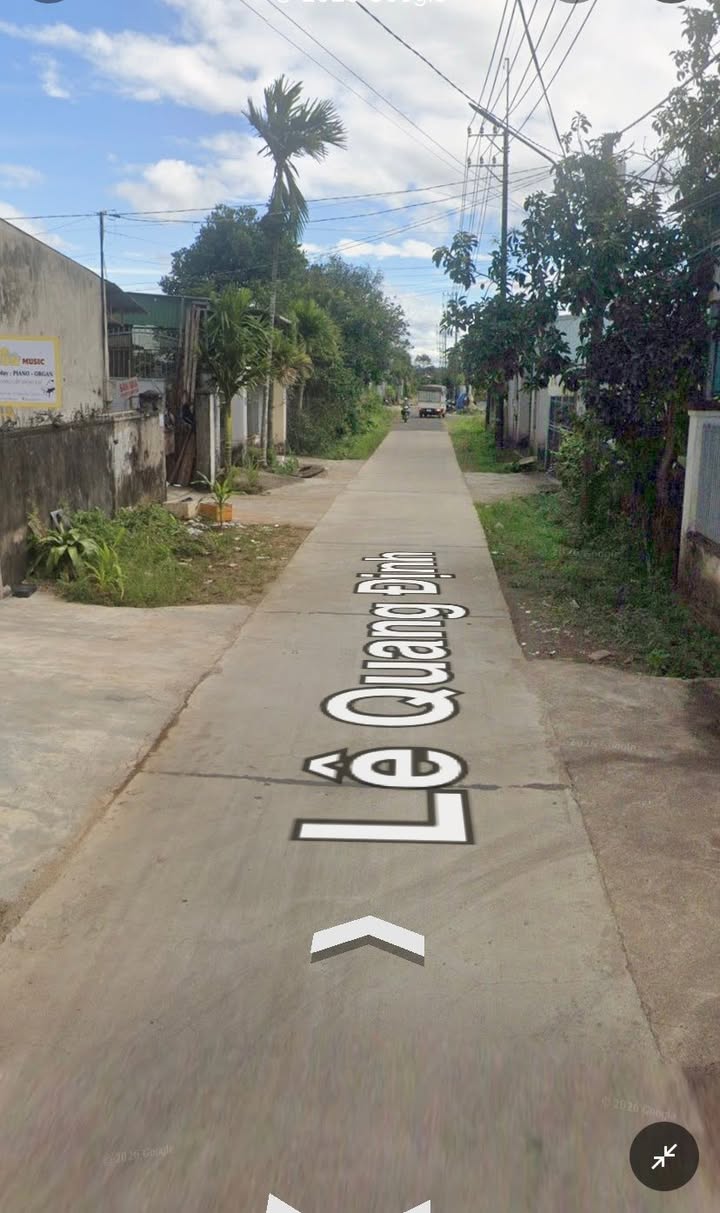 Bán Đất Mặt Tiền Lê Quang Định, Pleiku - 114m² Thổ Cư, Giá 1.5 Tỷ