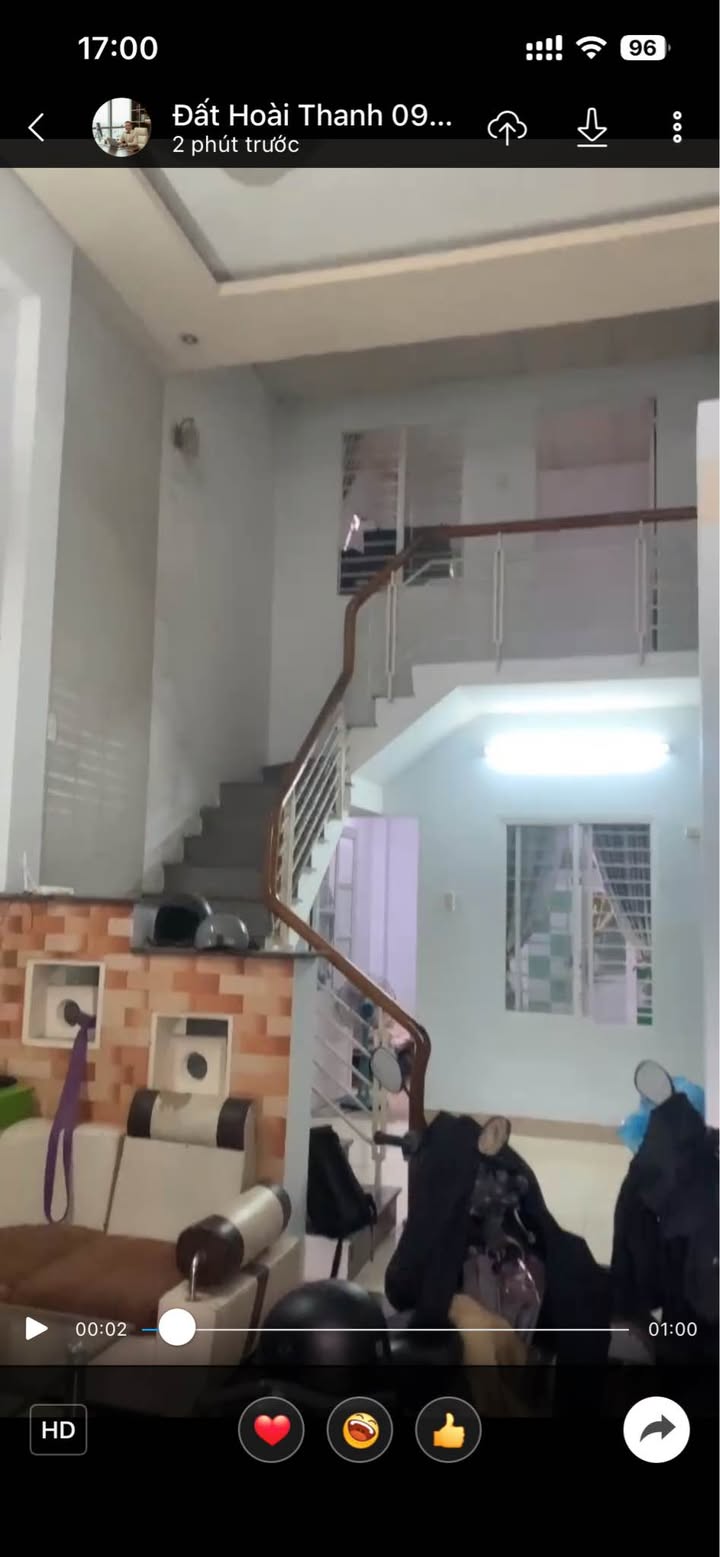 Nhà 1.5 Tầng Phường Đống Đa, Quy Nhơn - 55.3m² - Sổ Đỏ Chính Chủ