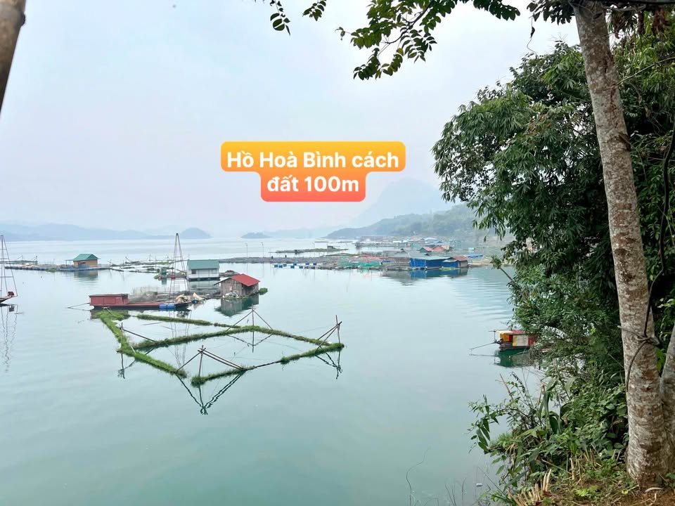 Đất nền 1000m² view hồ Hòa Bình, 2 mặt tiền - Vịnh Ngòi Hoa