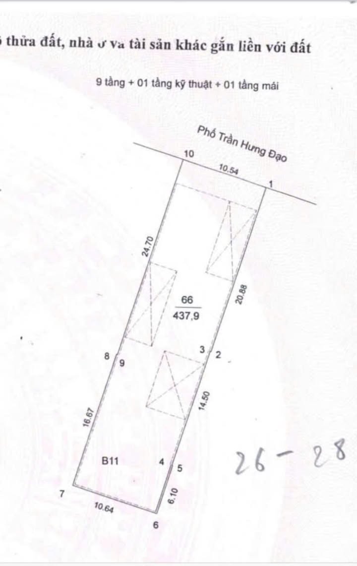 Nhà phố Trần Hưng Đạo Hoàn Kiếm 437m² - Mặt tiền kinh doanh vàng!