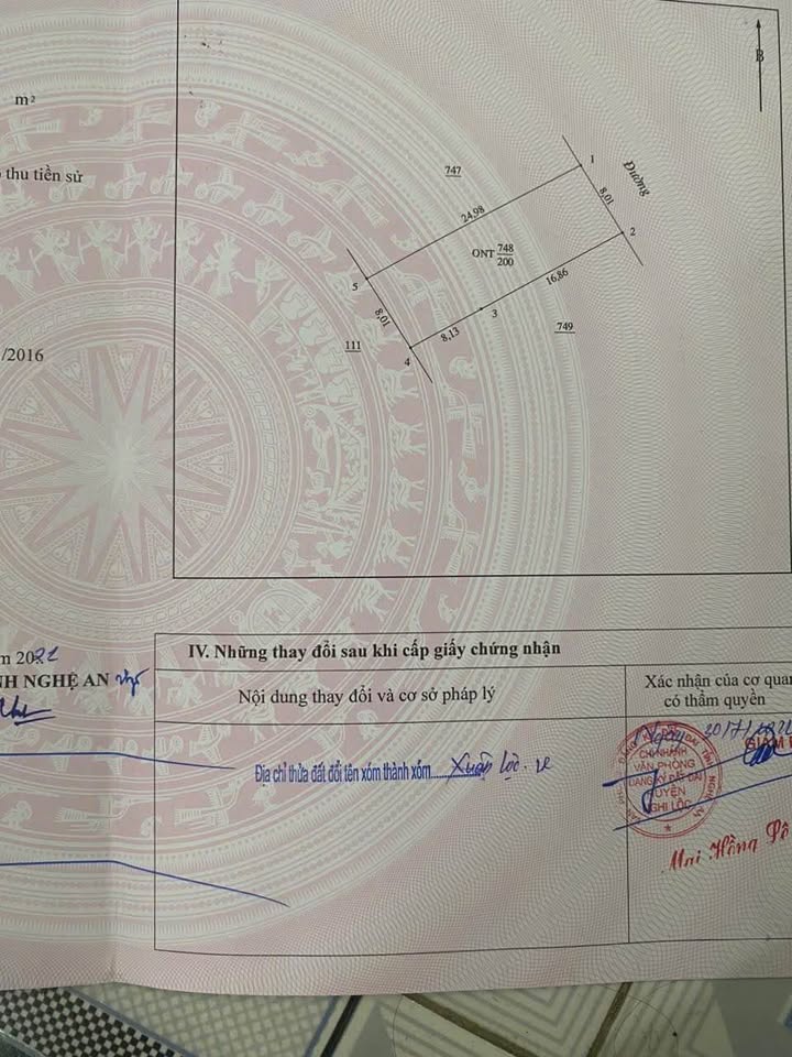 Đất nền Nghi Xuân 200m² - Xây dựng tự do, sổ đỏ sẵn sàng!