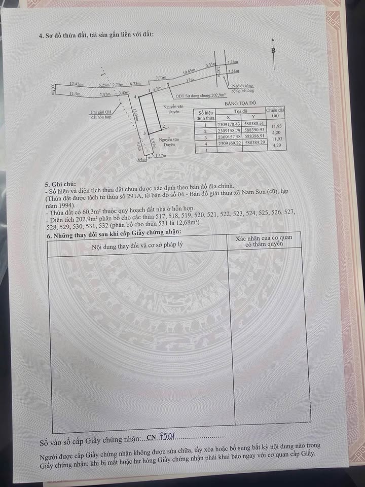 Đất Nền 50m² Phường Nam Sơn, Hải Phòng - Ngõ Ô Tô, Dân Cư Đông Đúc
