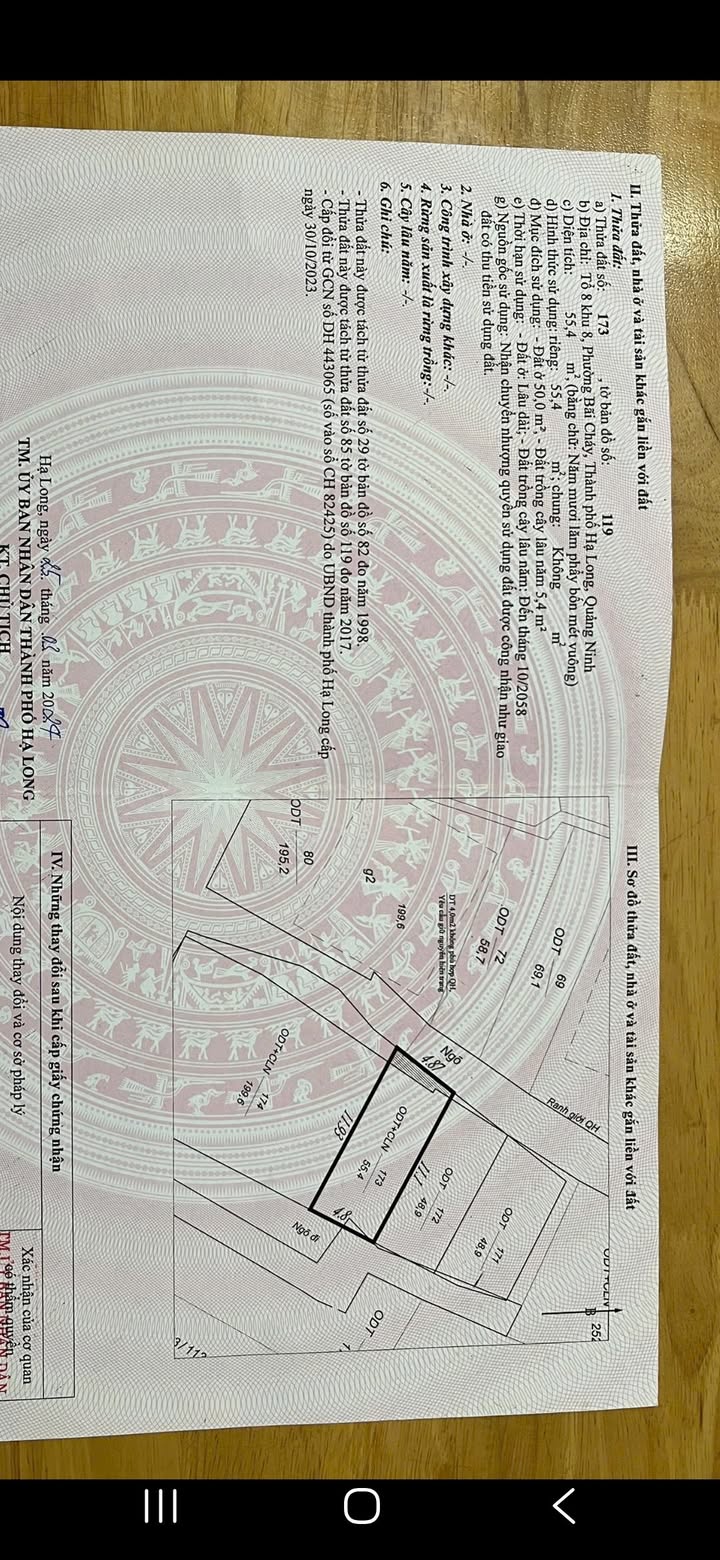 Đất Nền F0 Bãi Cháy 55.4m² - Sổ Đỏ Sẵn Sàng Đầu Tư