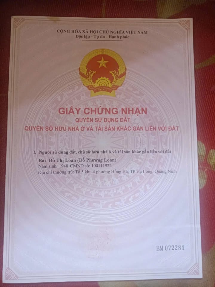 Đất nền Hà Khẩu, Hạ Long 80.4m² – Tiềm năng tăng giá vượt trội!