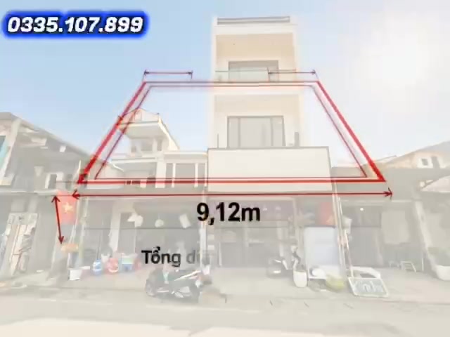 Nhà 2 tầng 184m² mặt tiền QL2, Tuyên Quang - Kinh doanh sầm uất, giá tốt