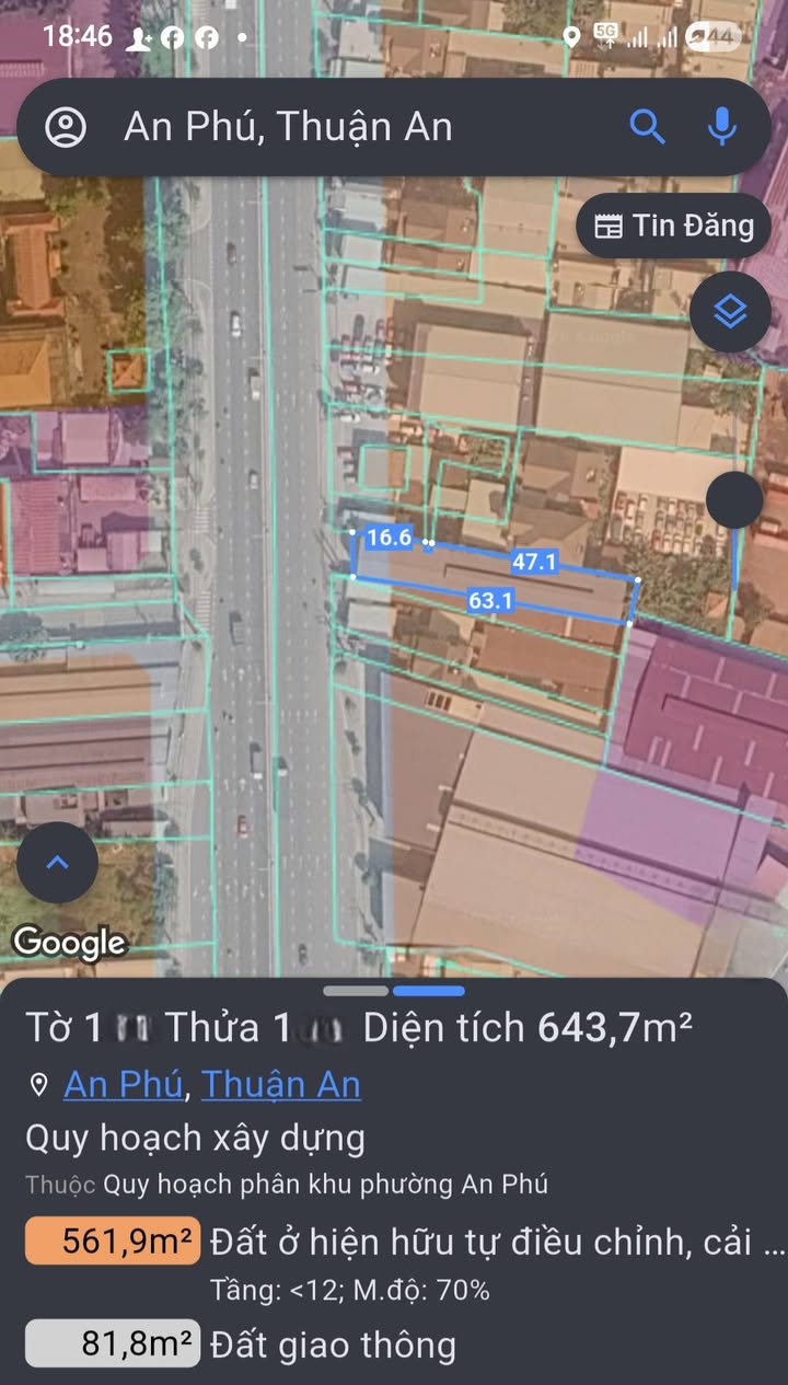 Đất Mặt Tiền Vòng Xoay An Phú 644m² - Tiềm Năng Tăng Giá Vượt Trội!