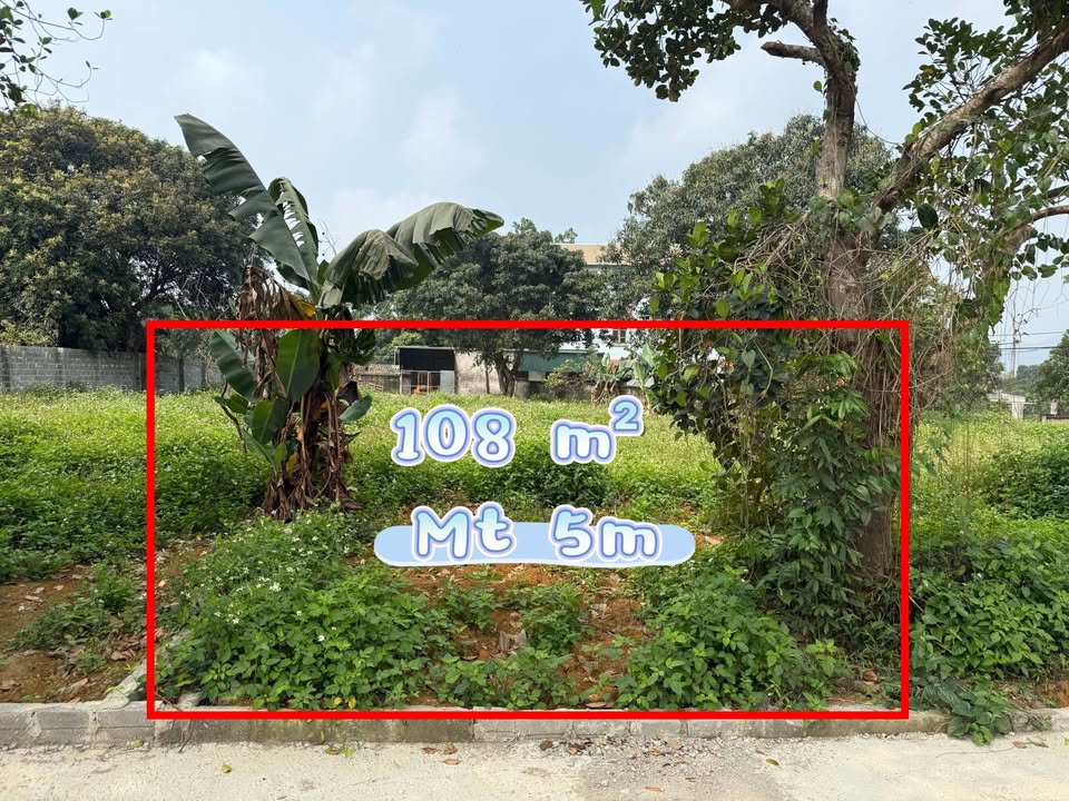 Đất nền Hòa Sơn 108m² hơn 1 tỷ - Sổ hồng sẵn, xây dựng tự do!