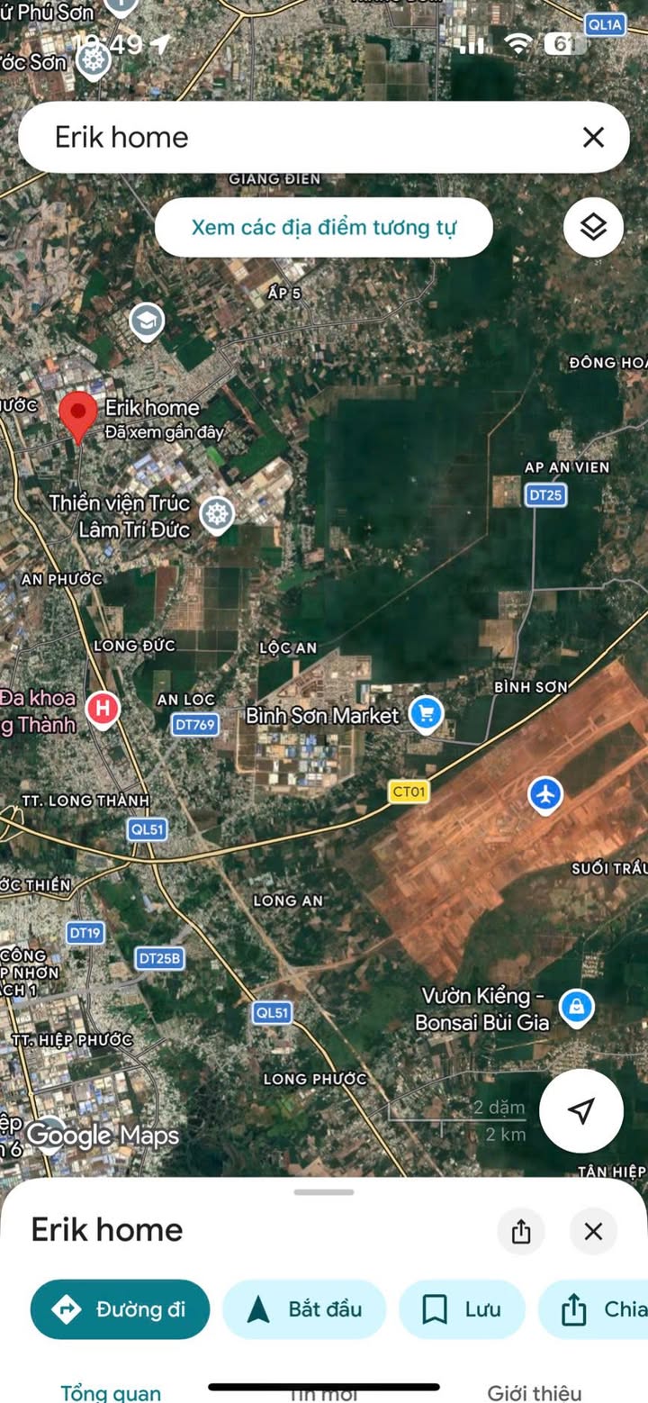 Đất Sổ Hồng An Phước, Long Thành 107.5m² - Giá Đầu Tư 1.6 Tỷ