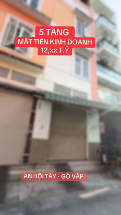 Nhà phố Gò Vấp 63m² 12 tỷ - Mặt tiền kinh doanh đắc địa!