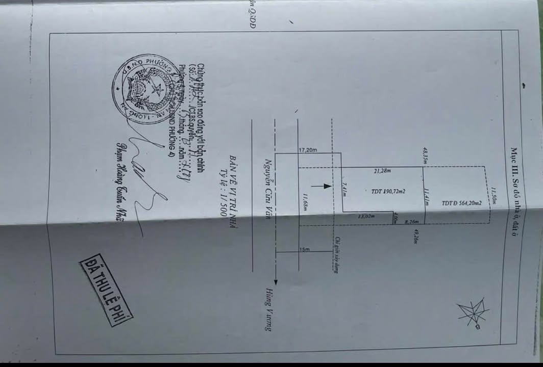 Đất nền 564m² 2 mặt tiền Tân An - Sổ đỏ chính chủ, tiềm năng lớn