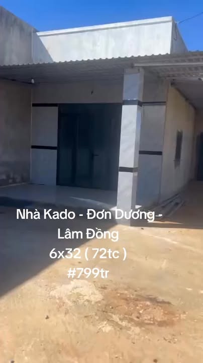 Nhà cấp 4 Nam Hiệp, Đơn Dương 194m² - Sổ hồng sẵn, giá chỉ 799 triệu!