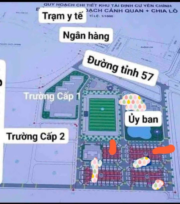 Đất Nền TĐC Yên Chính Ninh Bình - 142m² Hướng Đông, Trục Chính Giá 2 Tỷ