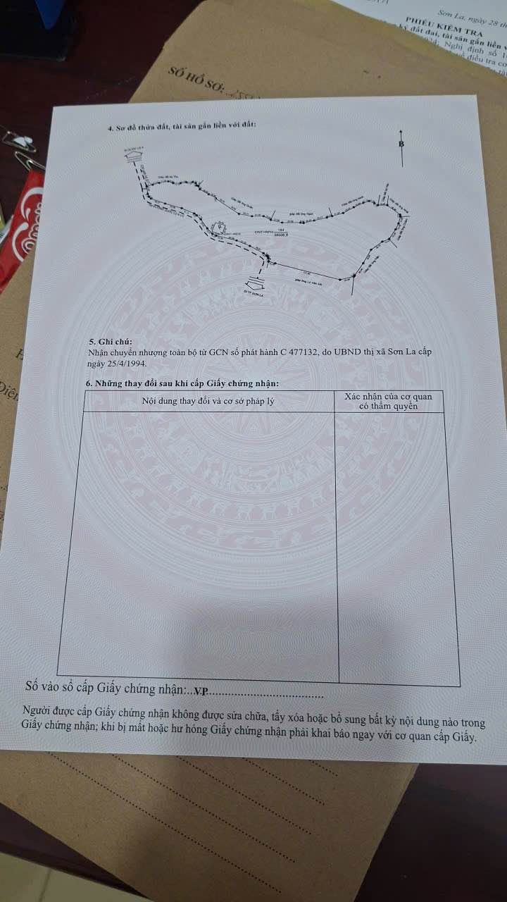 Đất nền 4ha Sơn La 1.85 tỷ - Sổ đỏ chính chủ, tiềm năng lớn!