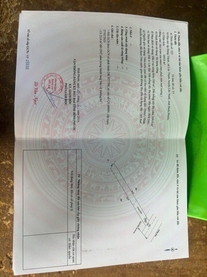 Đất nền Lộc Thịnh 250m² giá 2 tỷ - Sổ đỏ chính chủ, tiềm năng tăng giá!