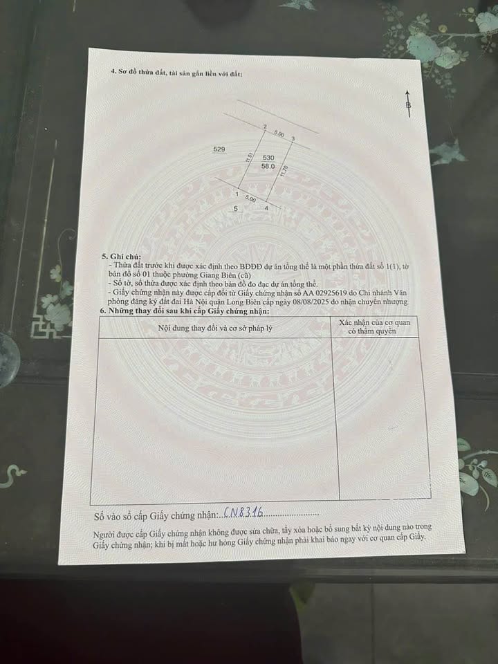 Bán Đất Long Biên 58m² Hướng Đông View Sông Đuống - Giá Tốt