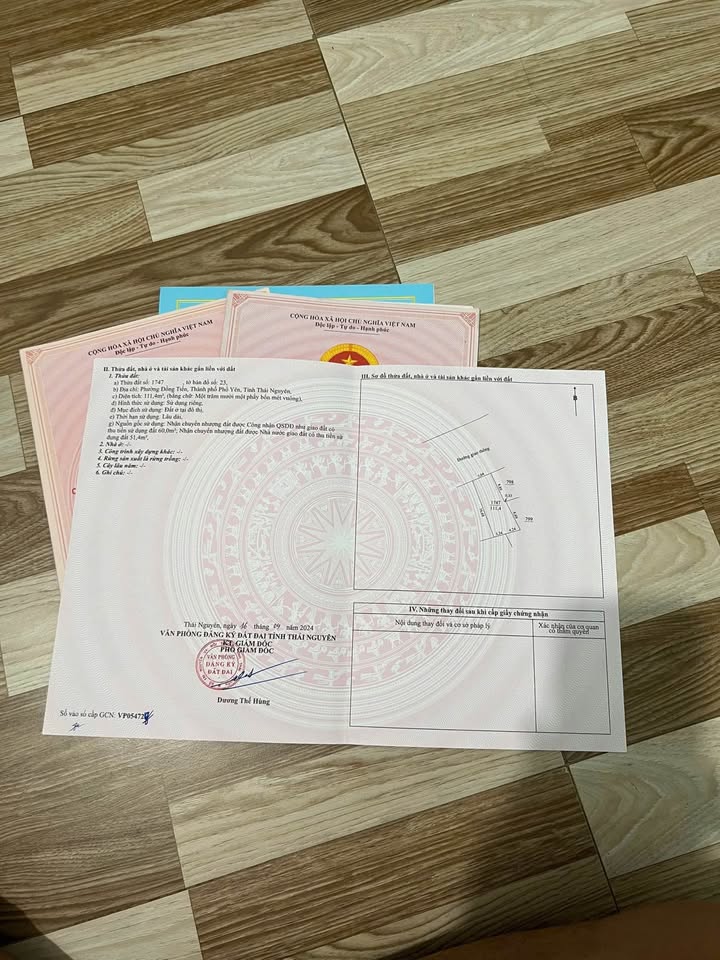 Đất nền Phố Lý Nam Đế Phổ Yên 111m² - Sổ đỏ chính chủ!