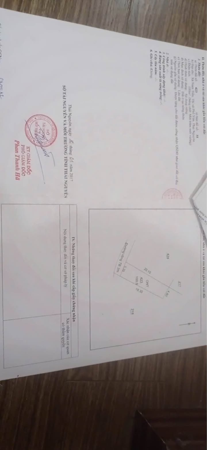 Đất nền Phổ Yên, Thái Nguyên 966m² giá 3 tỷ - Sổ đỏ chính chủ!