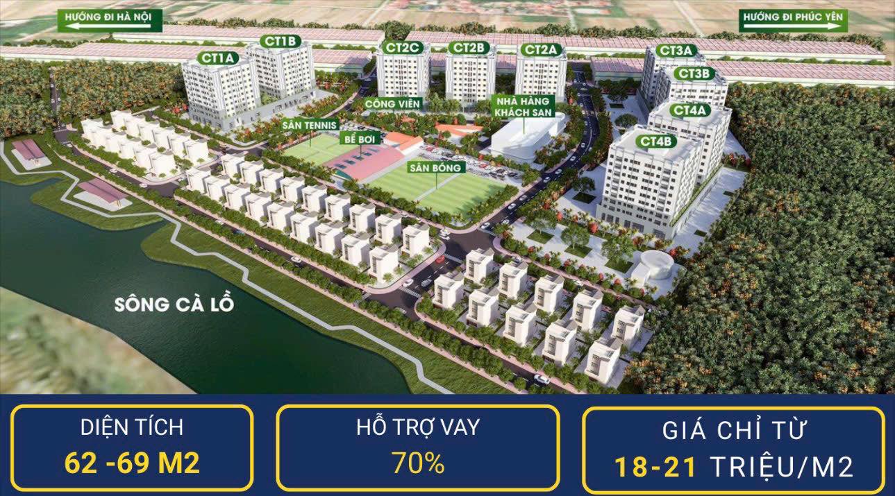 Căn hộ CT2 Kim Chung 70m² - Căn góc siêu đẹp, nhận nhà ngay!