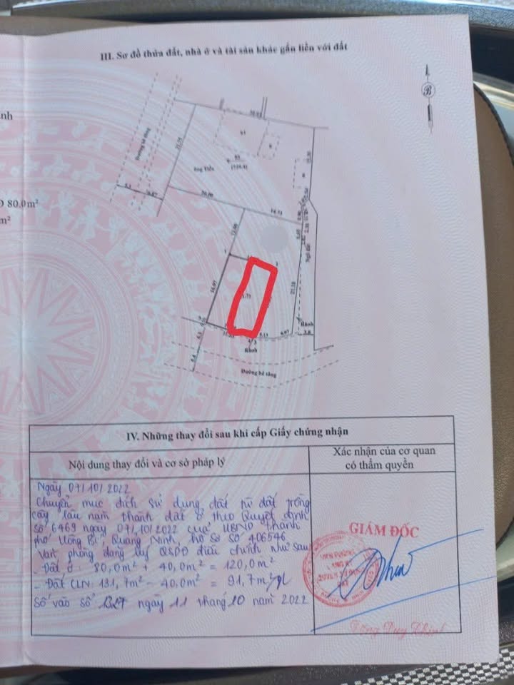 Đất nền Phường Phương Đông, Uông Bí 106m² - Sổ đỏ chính chủ!