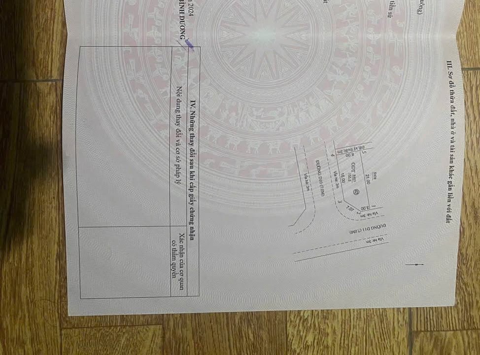 Đất nền góc đẹp Dự án Đức Phát 3, Dĩ An - 155.5m² Sổ hồng sẵn