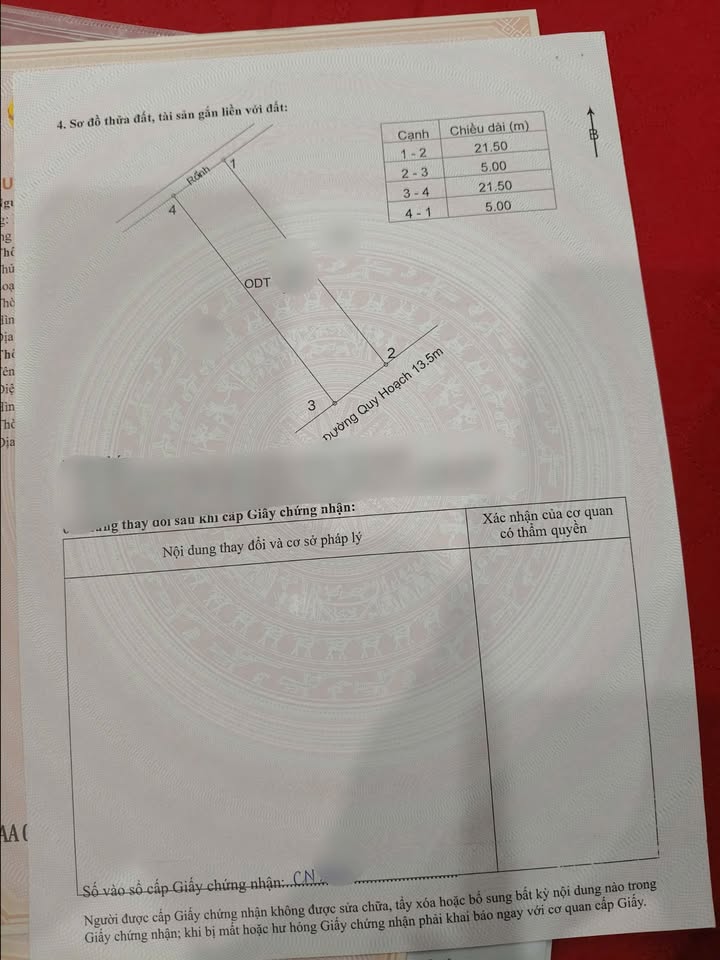 Đất nền Vĩnh Yên 107.5m² - Pháp lý rõ ràng, đầu tư sinh lời!