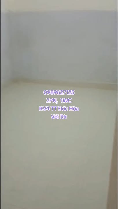 Nhà 2PN Thị Trấn Đức Hòa - Sân Xe Máy, Sẵn Ở Ngay!