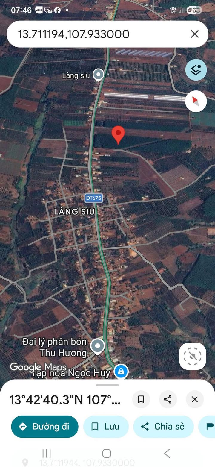 Bán Gấp 1.8ha Đất Mặt Tiền TL665, Chư Prông, Gia Lai - Giá 5 Tỷ