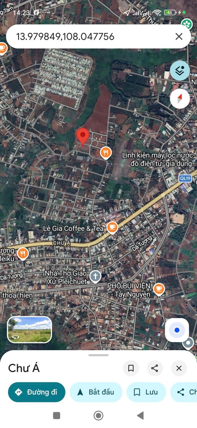 Đất nền Phường Thắng Lợi Pleiku 125m² - Sổ đỏ chính chủ