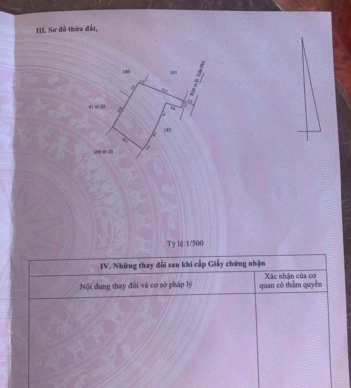 Bán đất kiệt Trần Phú, Huế - 182m² đất ở, 2.6 tỷ - Sổ hồng sẵn sàng