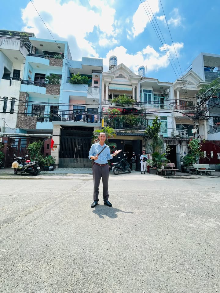 Nhà Phố Gò Vấp 60m² (4x15m) - Hẻm 8m Xe Hơi, 4PN, 3 Tầng - 7.2 Tỷ