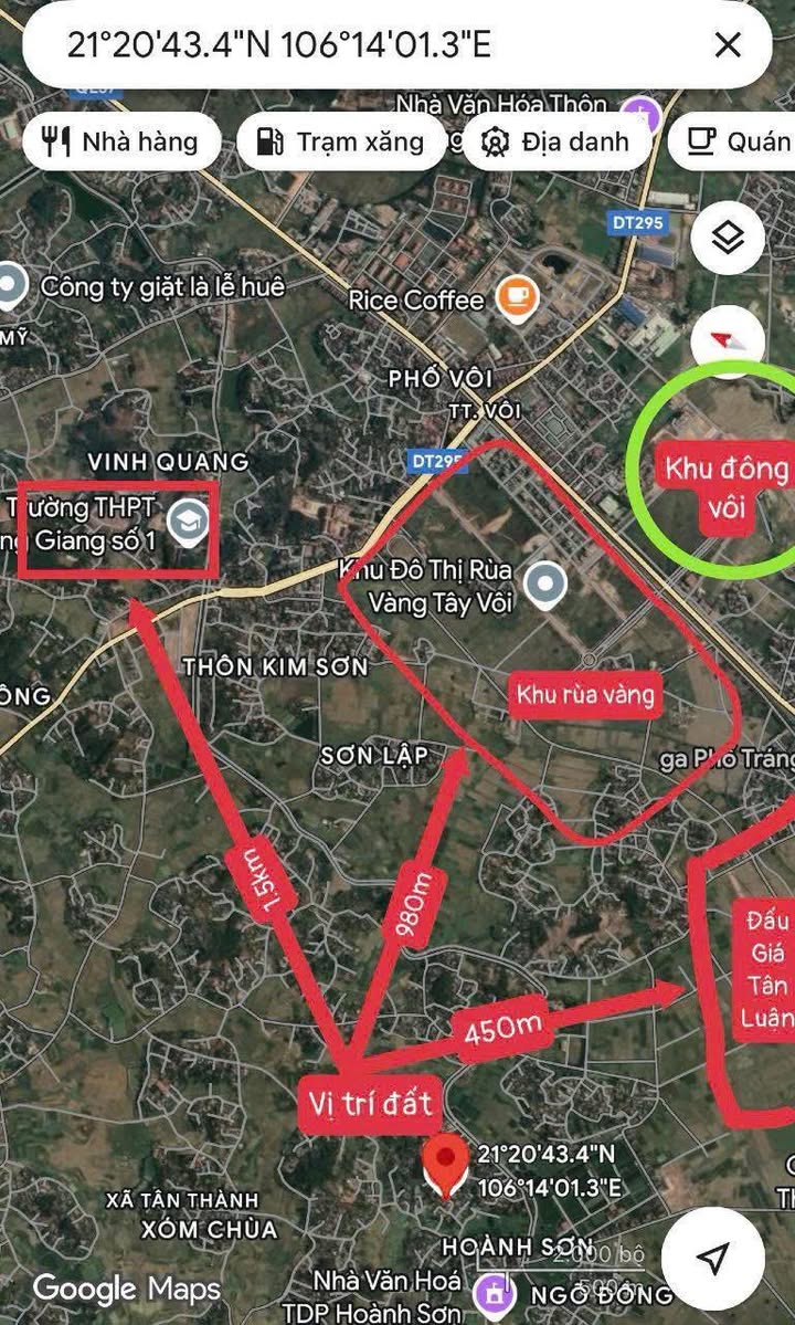 Đất vườn Thị trấn Vôi 648m² giá 1 tỷ - Nghỉ dưỡng lý tưởng!