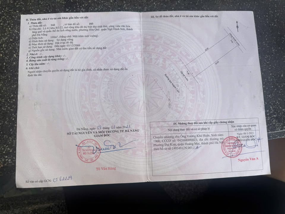 Bán đất Phạm Đình Bân Ngũ Hành Sơn 100m² giá 5 tỷ - Hạ tầng hoàn thiện