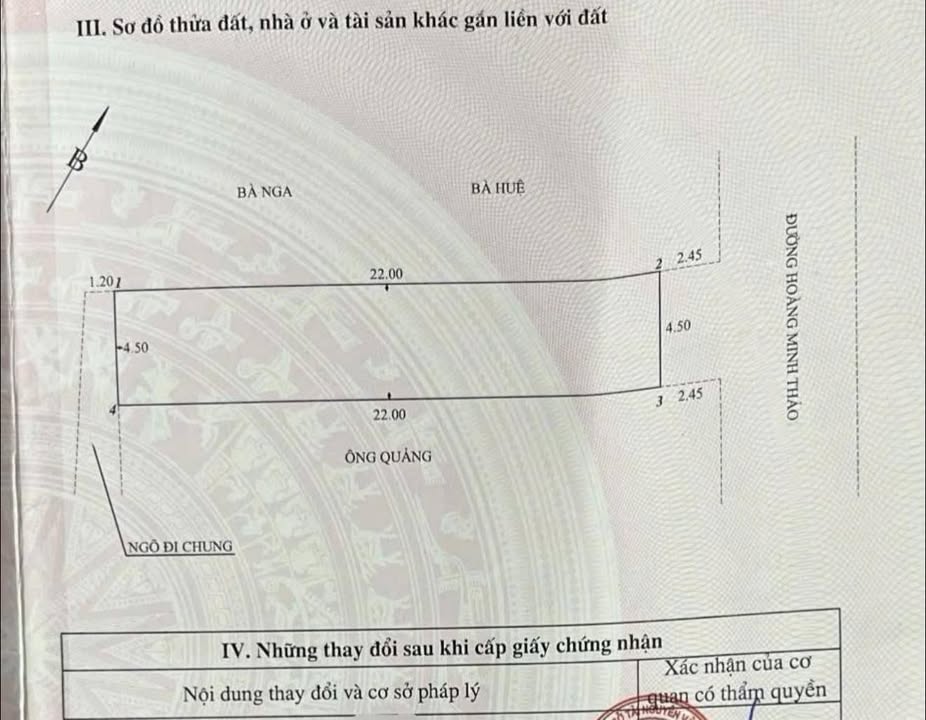 Bán nhà mặt tiền Hoàng Minh Thảo 99m² - Vị trí đắc địa kinh doanh ngay