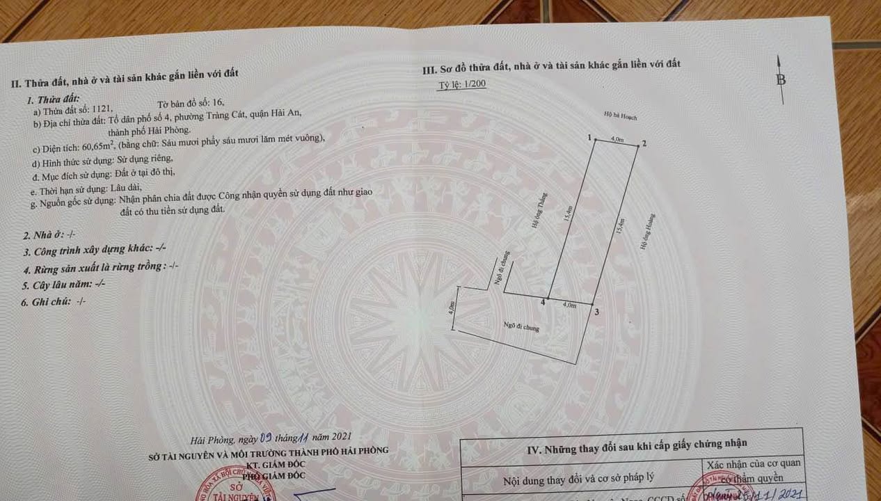 Bán Đất Cát Linh 60m² - Ngõ Ô Tô, Sổ Đỏ Chính Chủ