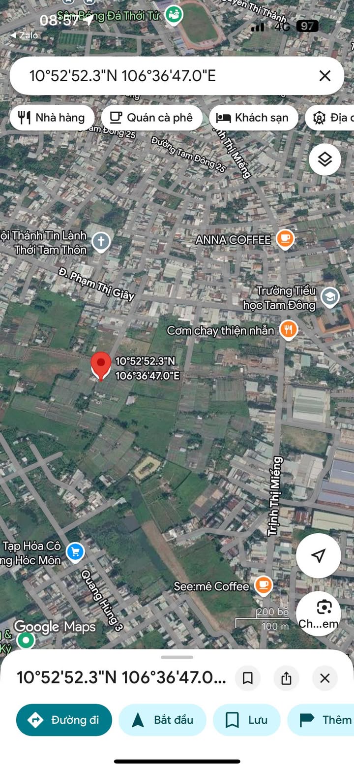 Đất nền Hóc Môn 1914m² - Tiềm năng tăng giá vượt trội!