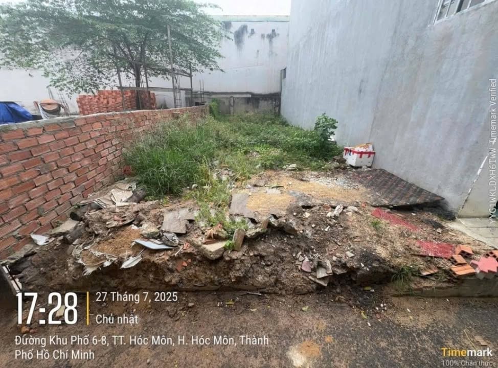 Đất nền Hóc Môn 63m² 2.7 tỷ - Tiềm năng tăng giá vượt trội!