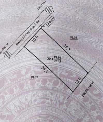 Bán Đất Tặng Nhà 260m² Thị trấn Mộc Châu - Sổ Đỏ Full Thổ Cư