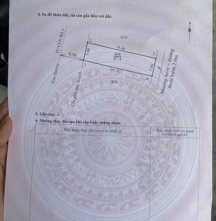 Đất Nền Phong Điền 97m² Hướng Tây Bắc - Gần Cầu Võ Nguyên Giáp