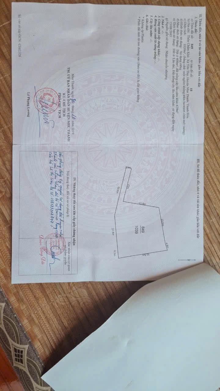 Nhà riêng Thôn Cẩm Khê 1035m² - Giá tốt hiếm có, sẵn nhà ở ngay!