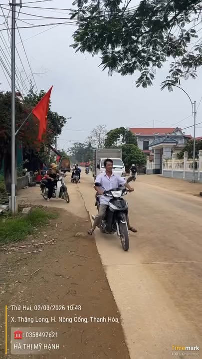 Đất Nền Nông Cống 120m² - Mặt Tiền 6m Sầm Uất, Giá Hơn 800 Triệu