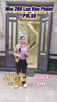 Nhà 46.4m² Quận 8 - 4.95 Tỷ, 1 Trệt 2 Lầu, Sẵn Ở Ngay