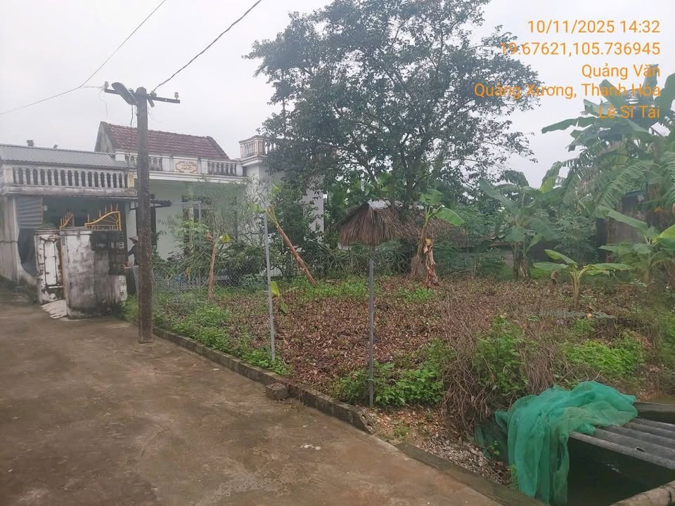 Đất nền Quảng Xương, Thanh Hóa - 220m² hướng Tây, giá chỉ 4xx triệu