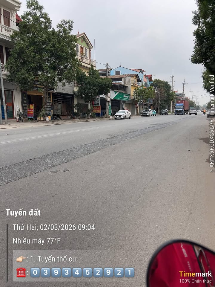 Bán Đất Trục Chính TDP Trà Lâm, Thuận Thành 107m² - Giá Tốt Đầu Tư