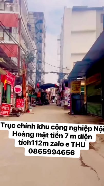 Đất Nền 112m² Mặt Tiền KCN Nội Hoàng, Tiên Du - Giá Tốt