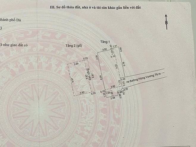 Nhà Hùng Vương Hải Châu 44m² thỏa thuận - Chính chủ bán