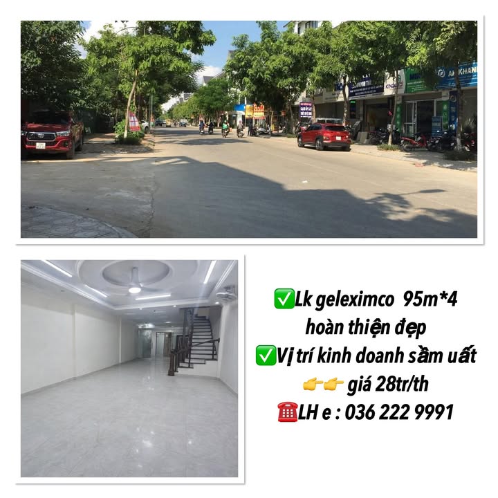 Shophouse Geleximco Lê Trọng Tấn 95m² - Vị trí đắc địa kinh doanh ngay!