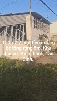 Đất Vàng 150m² Ninh Hòa - Sổ Đỏ Riêng, 2 Mặt Tiền, Giá 1.1 Tỷ