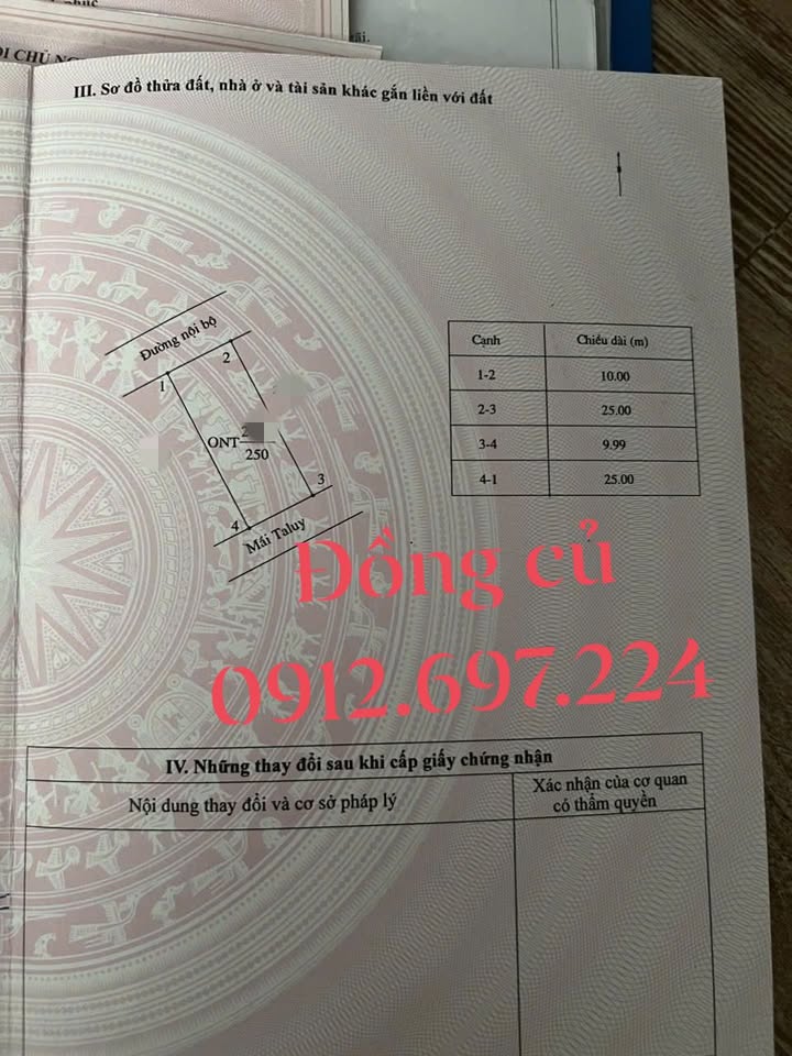 Bán Đất Nền 250m² Xã Bình Long, Quảng Ngãi - Giá 2 Tỷ